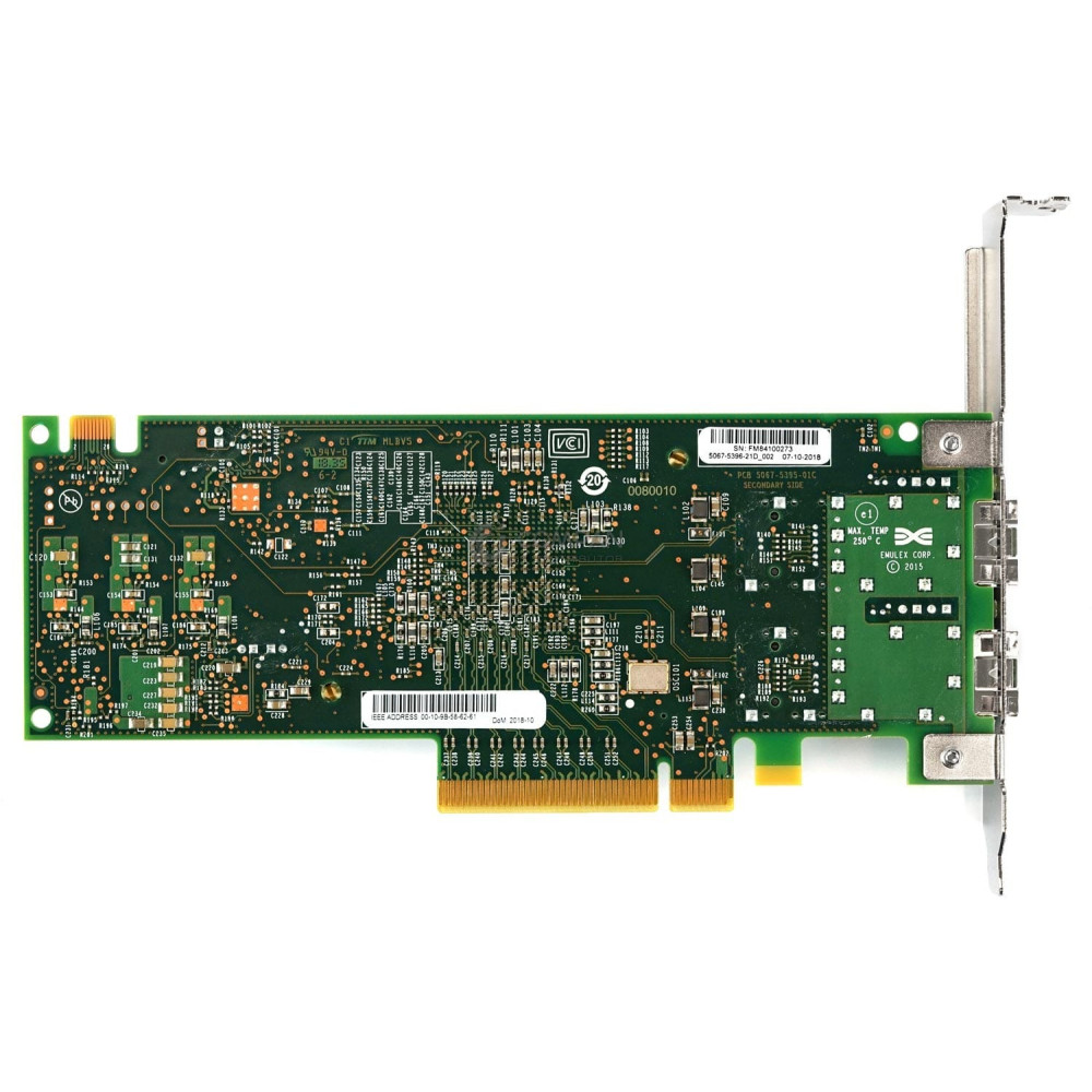 MHFHK DELL EMULEX LPE32002 32GB SFP+ DUAL PORT FC ADAPTER